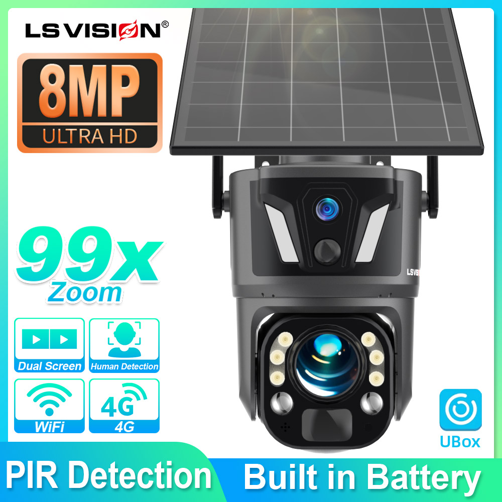 Home Office Zoom - LS VISION 4K 8MP Outdoor Home