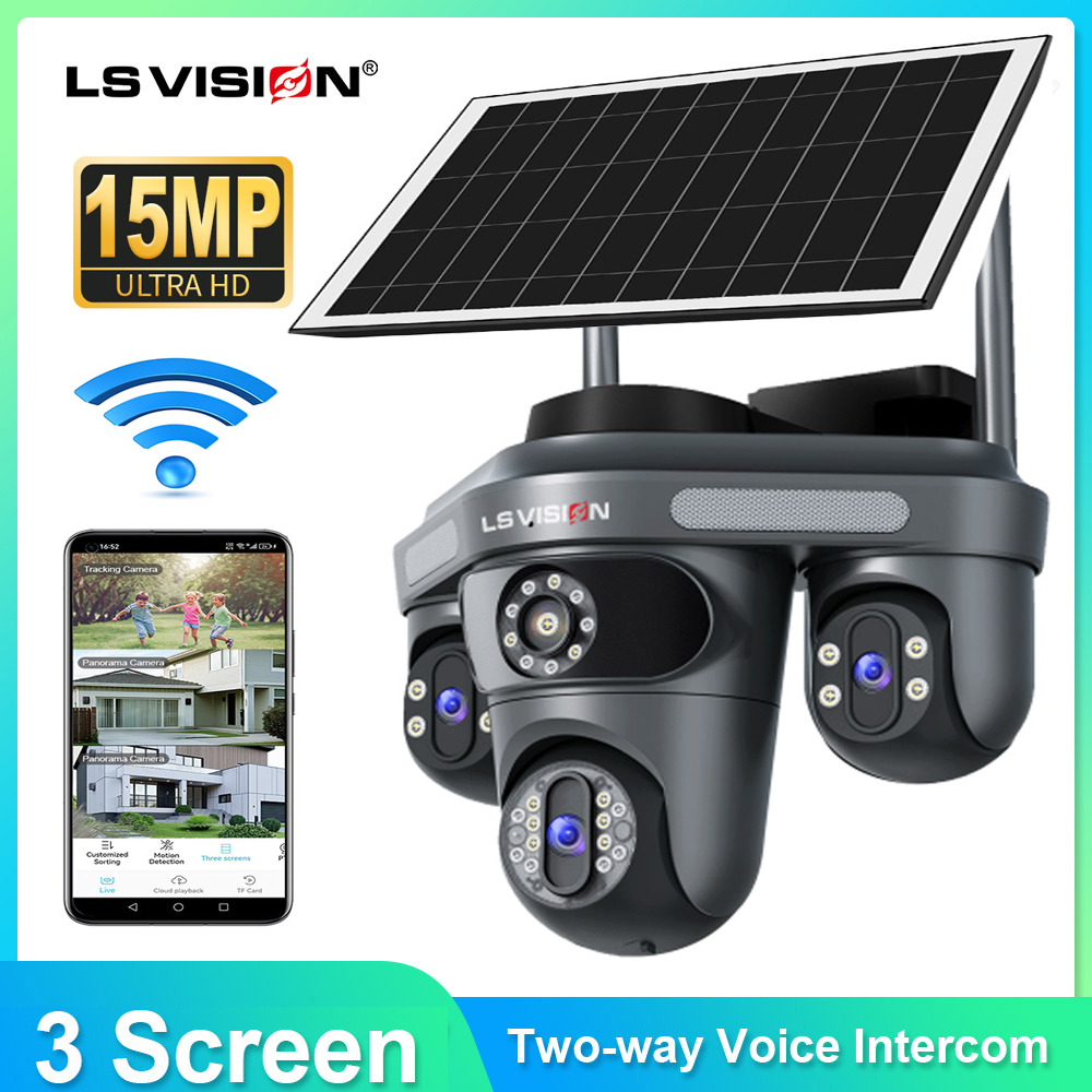 Home Office Zoom - LS VISION Multiple Lens 3 Screen