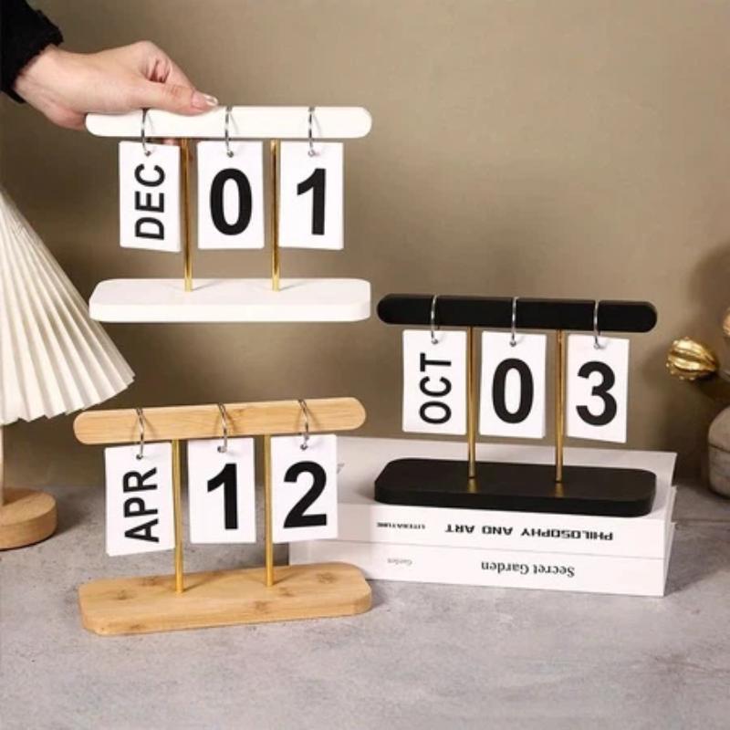 Reusable Flip Desk Calendar 1P - English Home Office 评论和价格