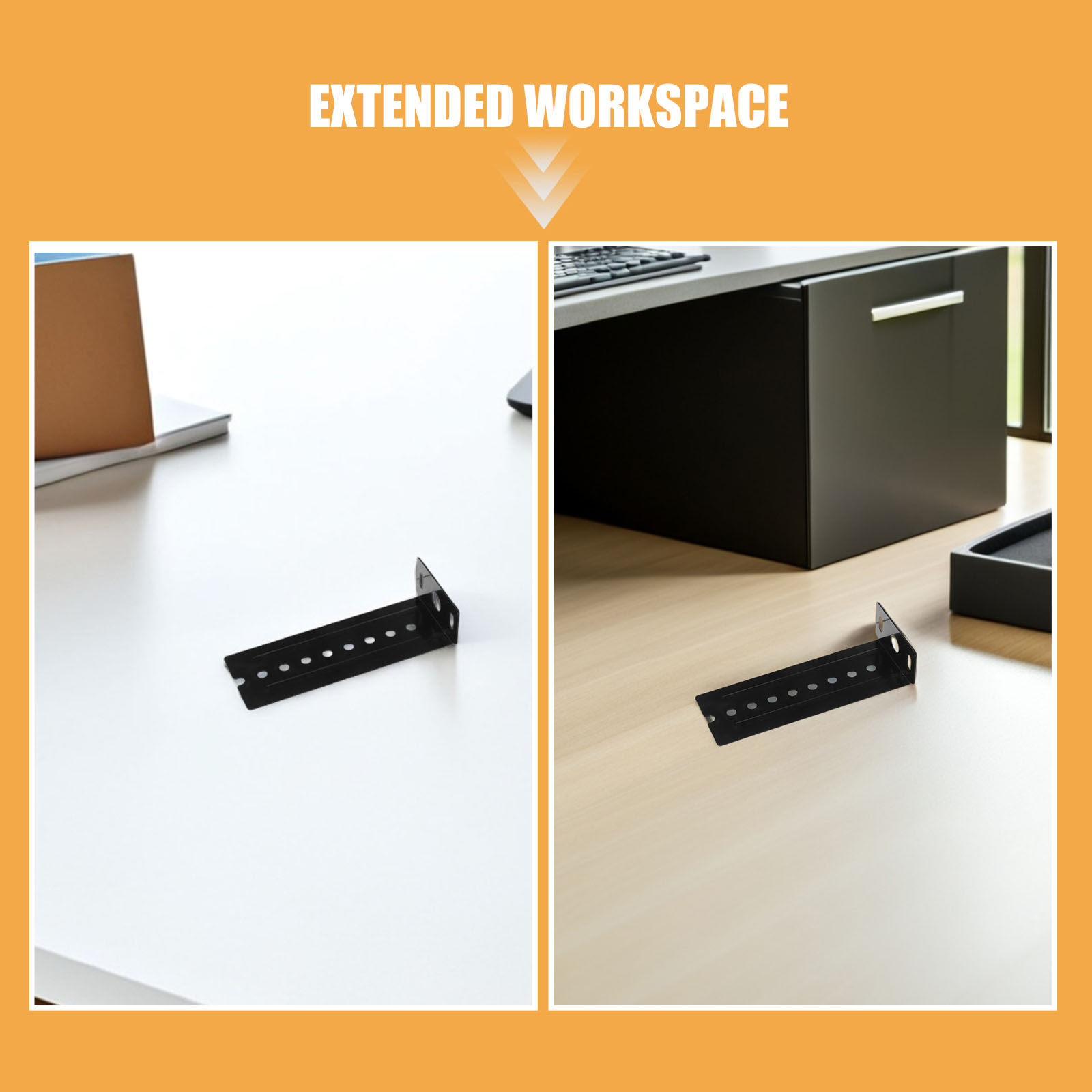 12Pcs Keyboard Slide Brackets  - Keyboard Tray Under Desk 评论和价格