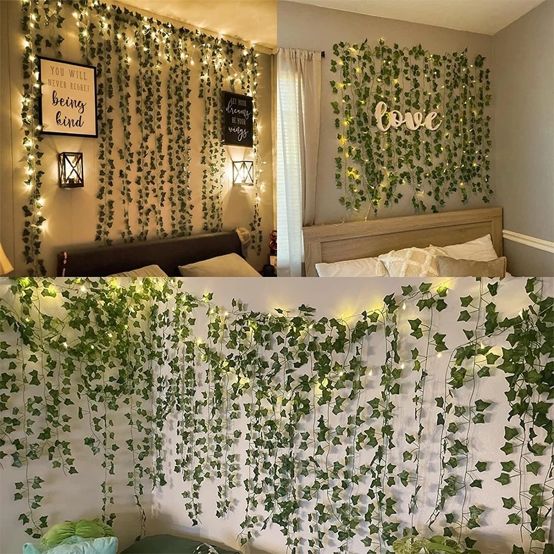 Green Ivy 210cm LED Light Stri - Home Office Layout 评论和价格