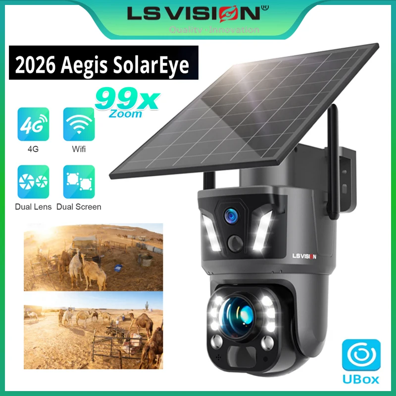 LS VISION 8MP 3-Lens Dual-Scre - Home Office Zoom 评论和价格