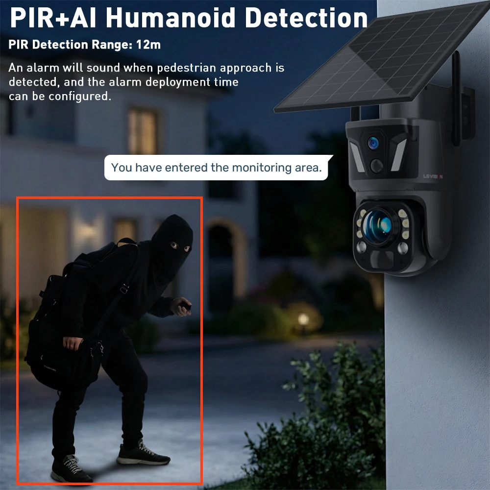 LS VISION 8MP 3-Lens Dual-Scre - Home Office Zoom 评论和价格