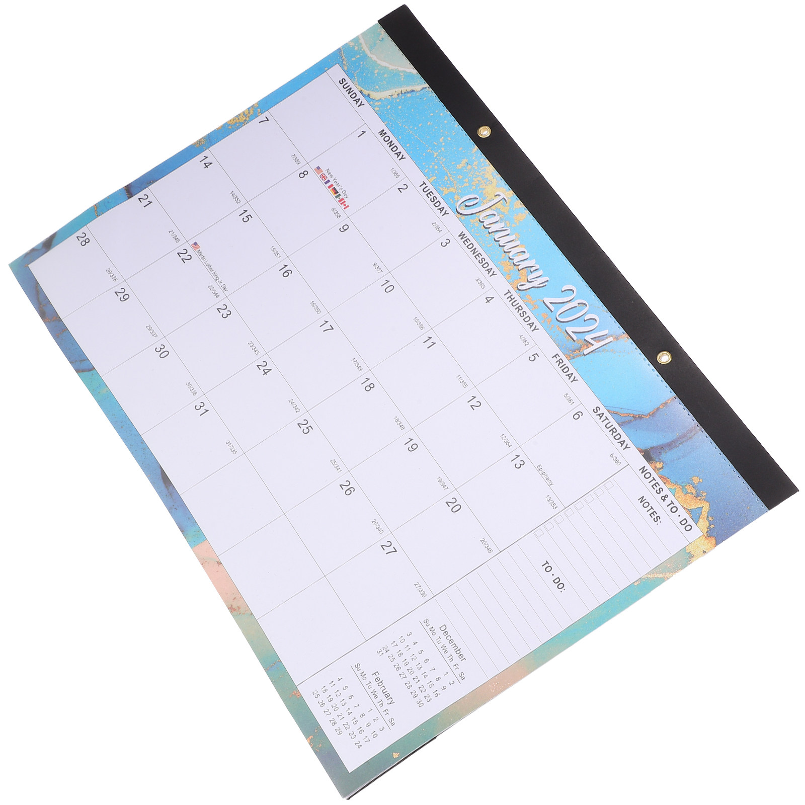 2024 English Monthly Wall Cale - English Home Office 评论和价格