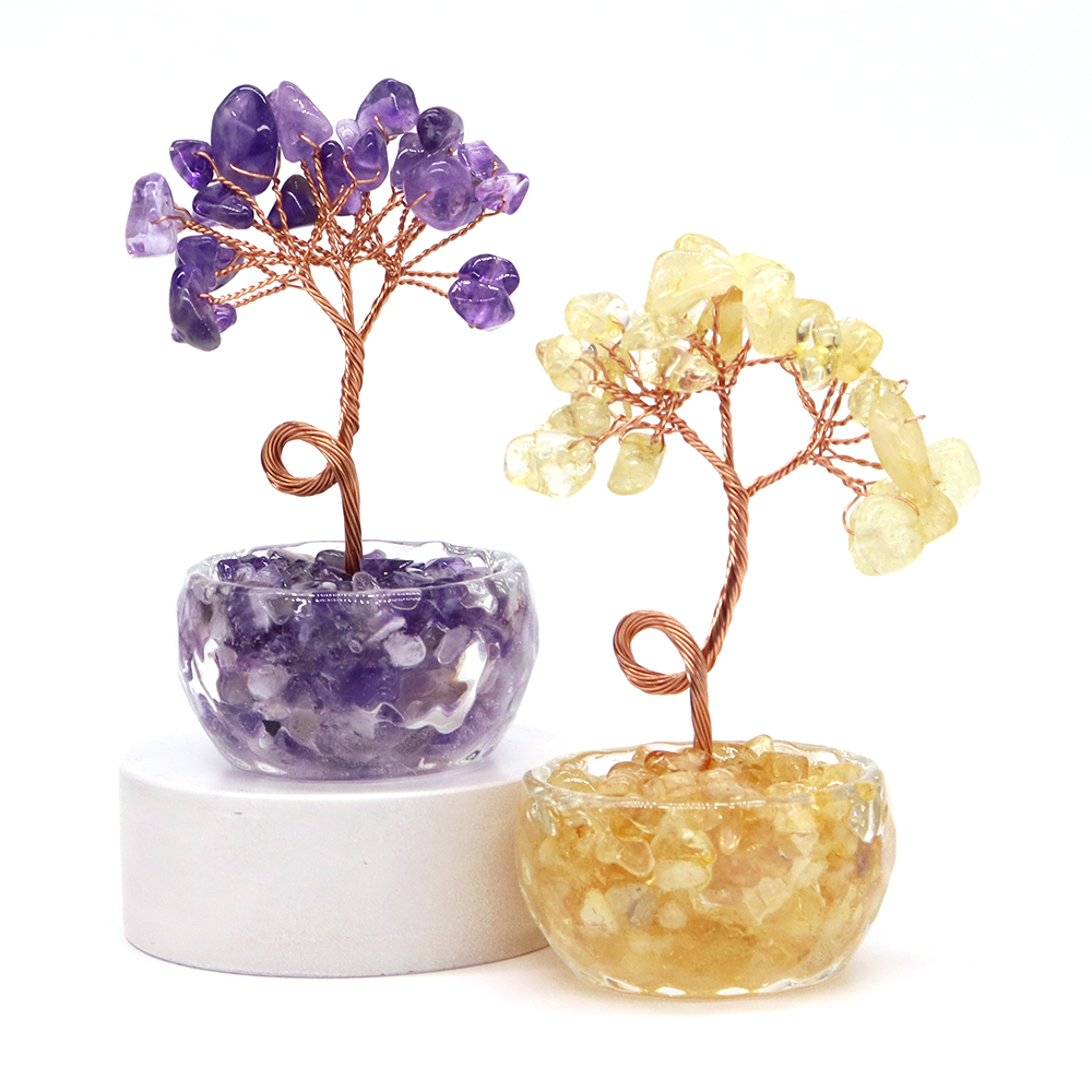 Natural Gemstone Crystal Lucky - Home Office Layout 评论和价格
