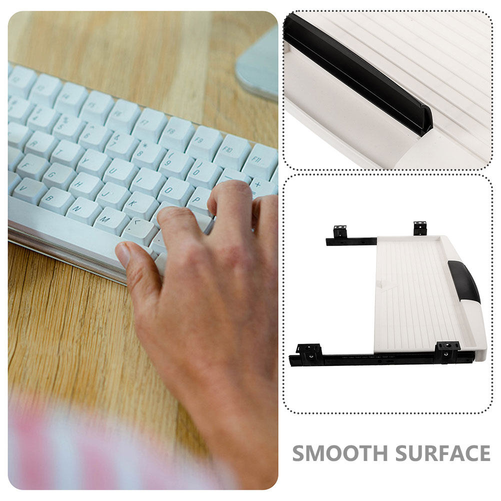 1Set Keyboard Tray Under Desk  - Keyboard Tray Under Desk 评论和价格