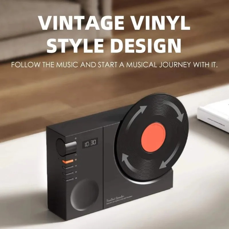 Vintage Record Player Style Bl - Home Office Amazon 评论和价格