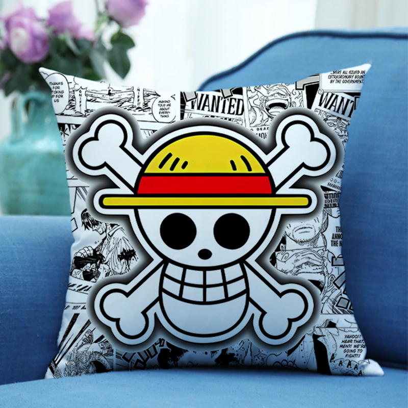 Cartoon One Piece Pillowcase P - Home Office With Sofa 评论和价格
