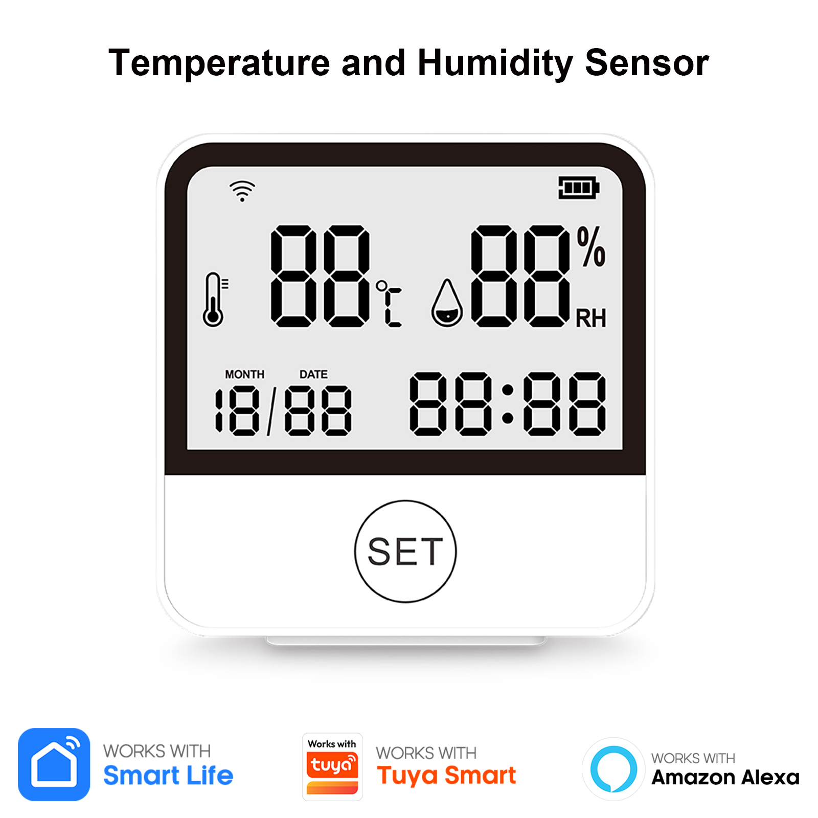 Tuya WiFi Temperature Humidity - Home Office Amazon 评论和价格