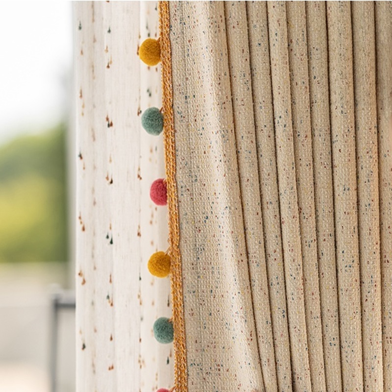 Colorful Lace Bean Curtains Bo - Home Office Yoga Room 评论和价格