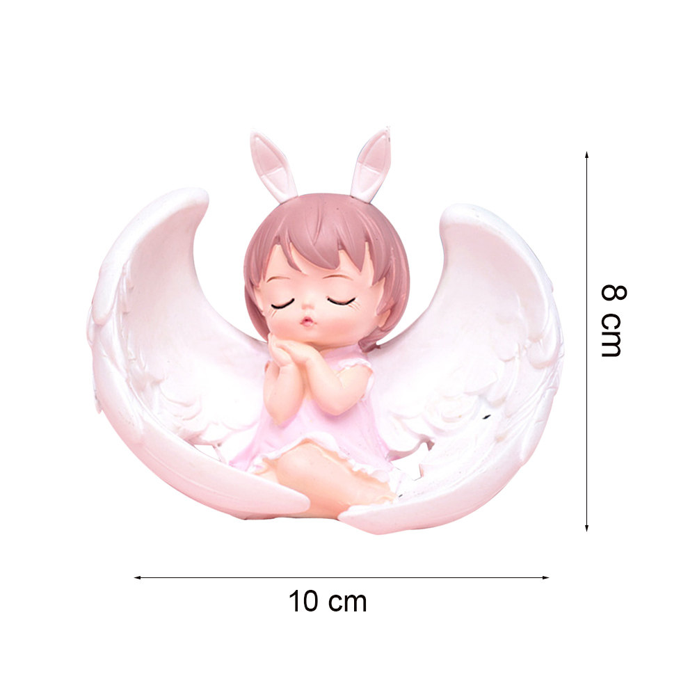 Angel Girl Decor Resin Mini Cu - Home Office Layout 评论和价格