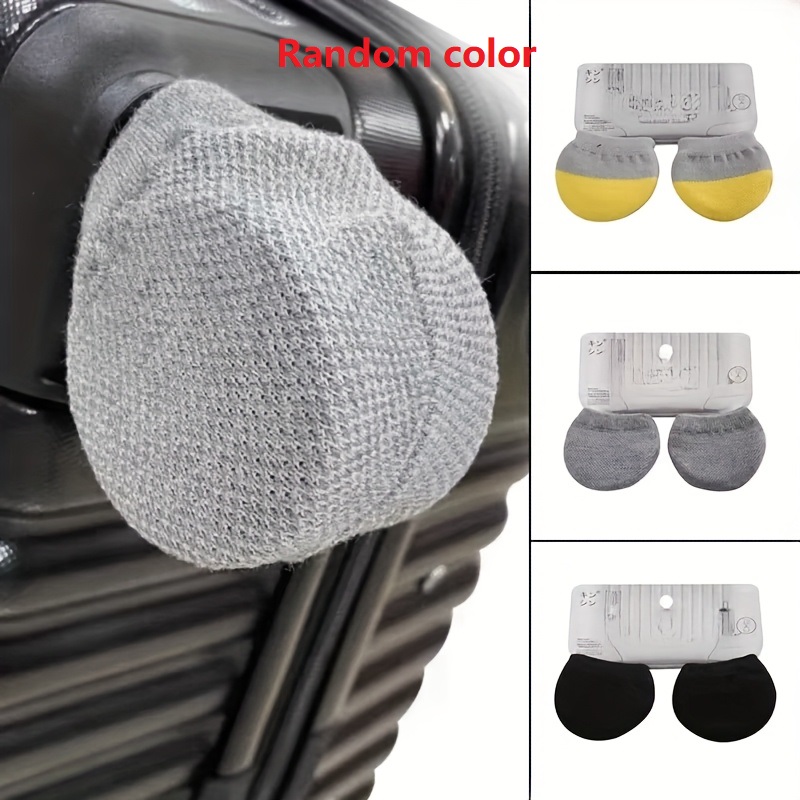 4 Random color Pcs Luggage Whe - Home Office Immigration 评论和价格