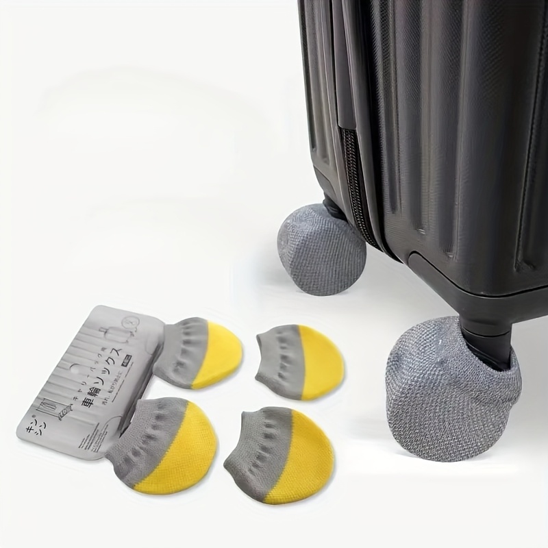 4 Random color Pcs Luggage Whe - Home Office Immigration 评论和价格
