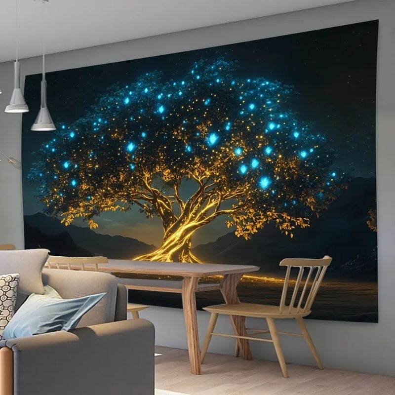 VIKAMA Luminous Tree of Life T - Home Office Yoga Room 评论和价格