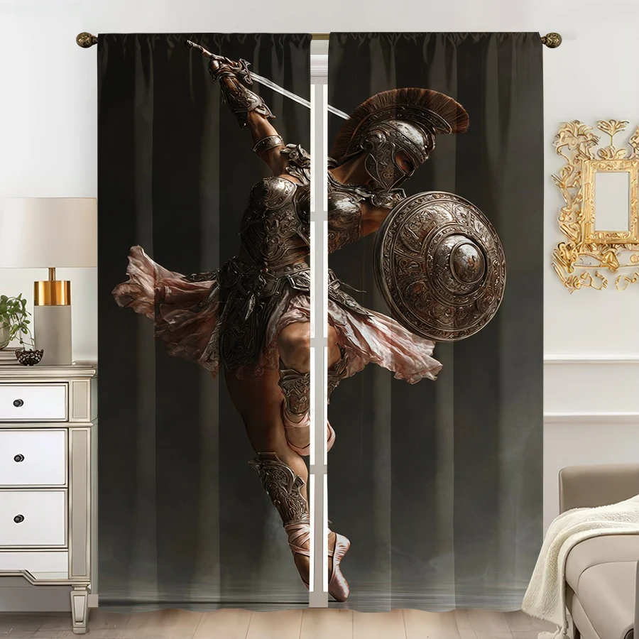 Dramatic Warrior Amazon Curtai - Home Office Amazon 评论和价格