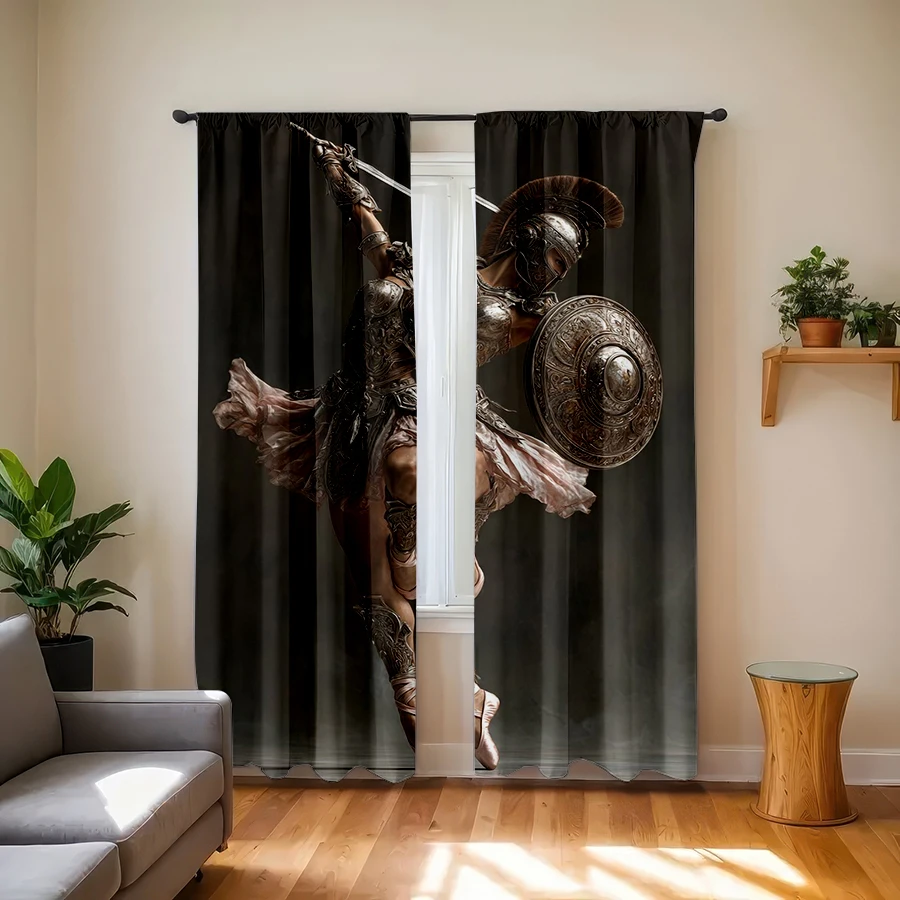 Dramatic Warrior Amazon Curtai - Home Office Amazon 评论和价格
