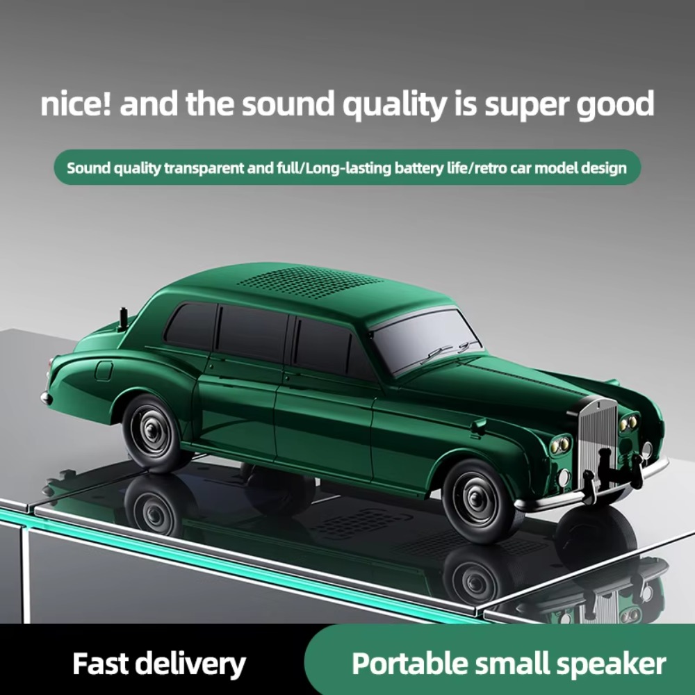 Vintage Style Classic Car Blue - Home Office Amazon 评论和价格