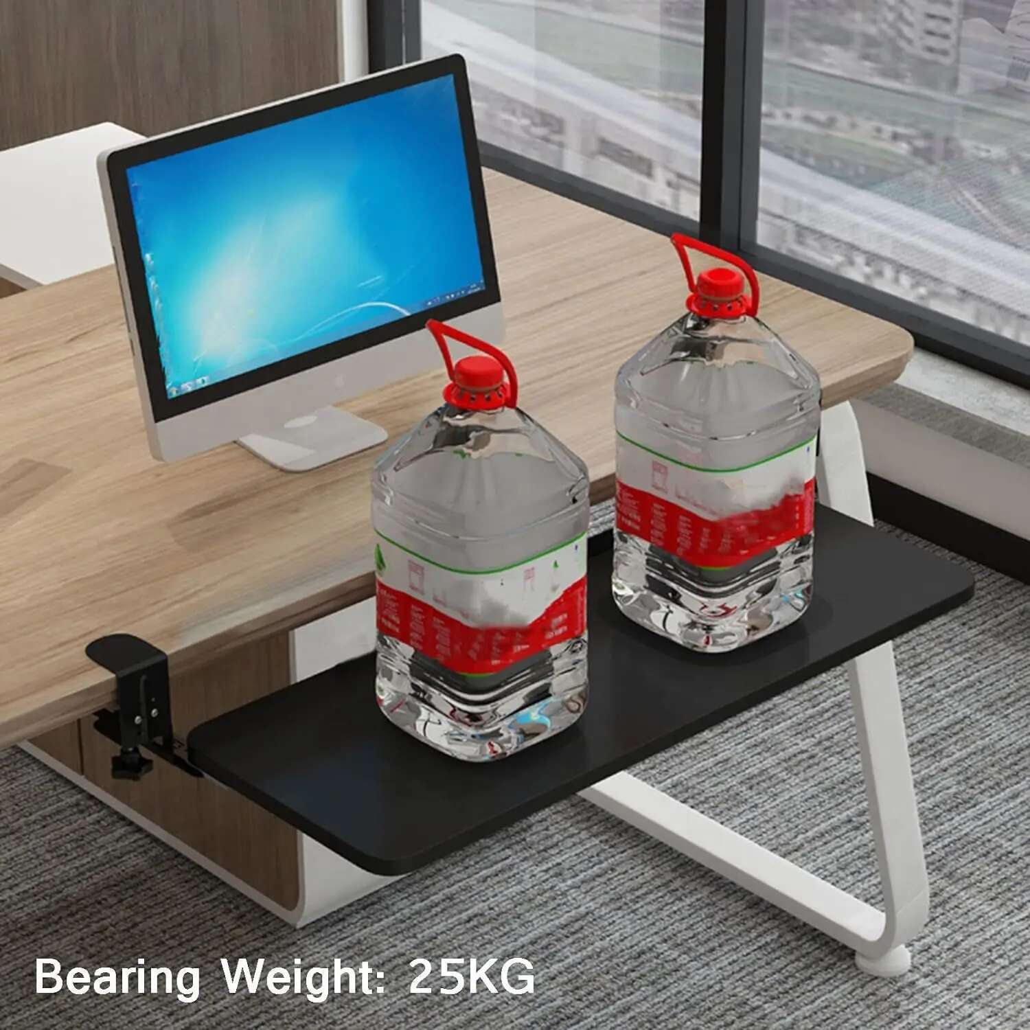 Ergonomic Sliding Under Desk K - Keyboard Tray Under Desk 评论和价格